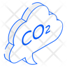 icon for co2 gas