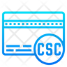 card security code icon svg