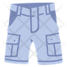cargo shorts icon
