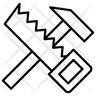 icons of carpentry tool