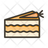 carrot cake icon svg