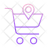 cart location emoji