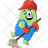 cleaning broom icon download