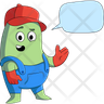 icon for cartoon message
