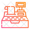 cash collector counter icon svg