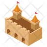 castle pathway icon download