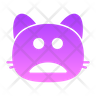 icon for cat crying