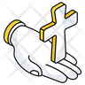 religious cross emoji
