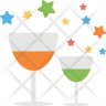 celebration drinks icon png