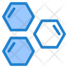 free hexagon shape icons