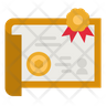 guarantee certificate icon png