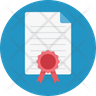 icons for certificates