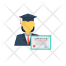 certificate of completion icon png
