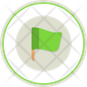icon target flag