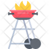 free charcoal grill icons