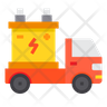 charging truck icon svg