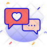 lets chat icon svg