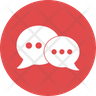 arrow chat icons free