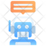 robot message emoji