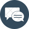 meeting chat icon svg