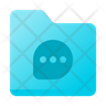 chat folder icon download