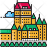 chateau frontenac icon svg