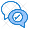 icon for check chat