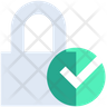 verify lock icon