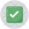 icon for checkmark