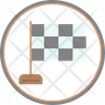 checkered flag symbol