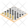 checkerboard logos