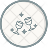 icon for wine cheers