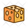 cheese cube icon png