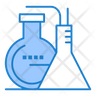 lab chemicals icons