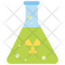 chemical hazard sign icon svg