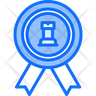icon chess badge