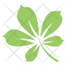 icon for chestnut leaf