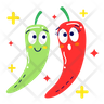 free green chilli icons