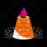 icon for fire plce