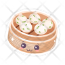 chinese dim sum cute icon png