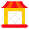 chinese entrance door icon