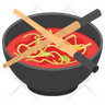 chinese fast food icon svg
