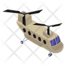 chinook helicopter icon svg