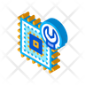 blue chip icon png