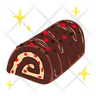 icons for roll cake