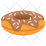 icons for chocolate donut