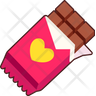 chocolate heart logo