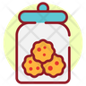 icons for chocolate jar