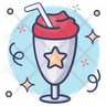 icon for chocolate shake