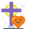love cross emoji